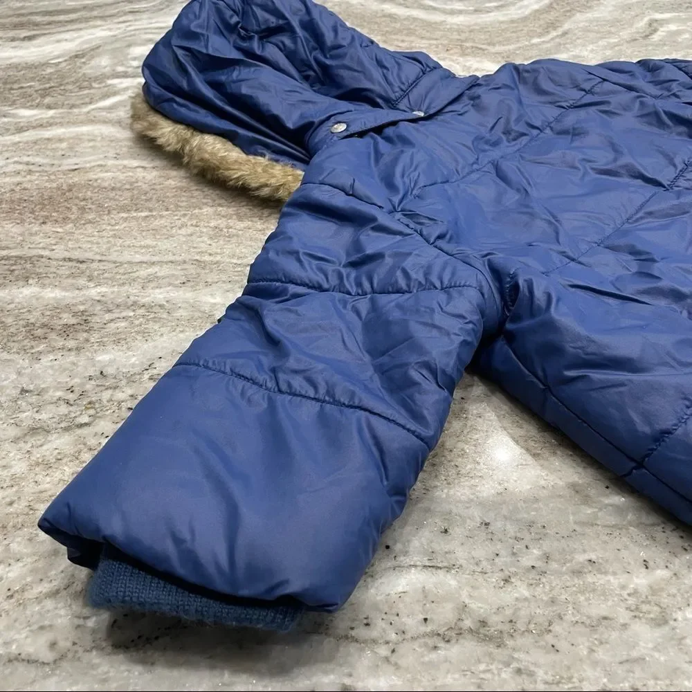 THE Children’s Place Blue Winter Jacket 18M